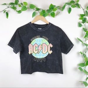 ACDC | Summer Tour Cropped Graphic Tee